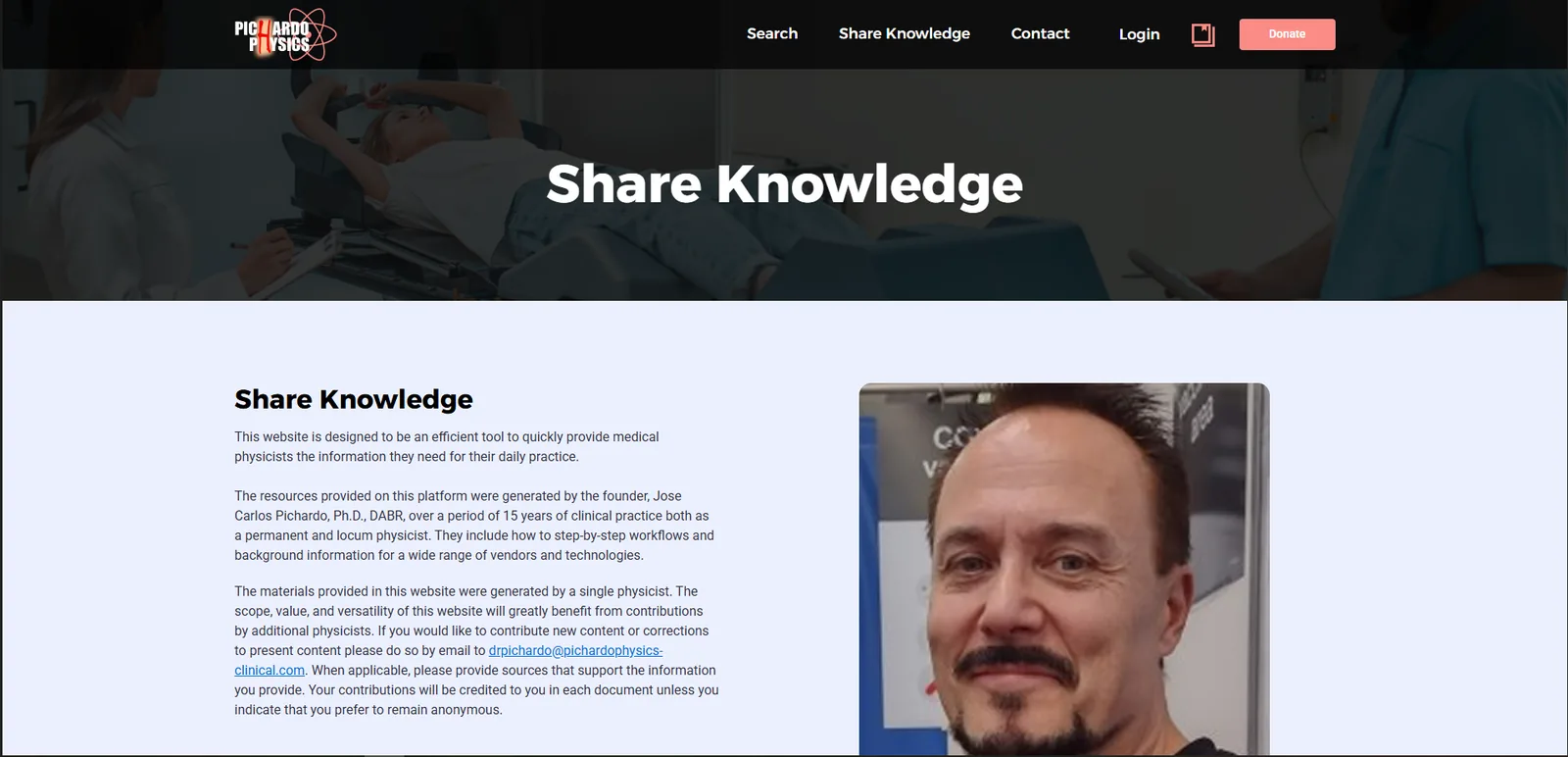 Website screenshot 5 original project screenshot