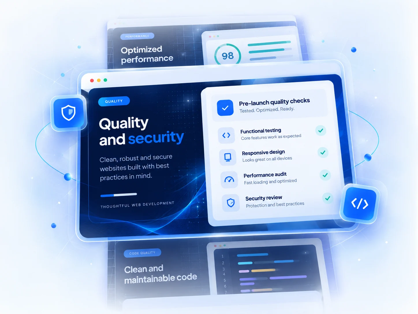Form and interaction fixes — website service graphic