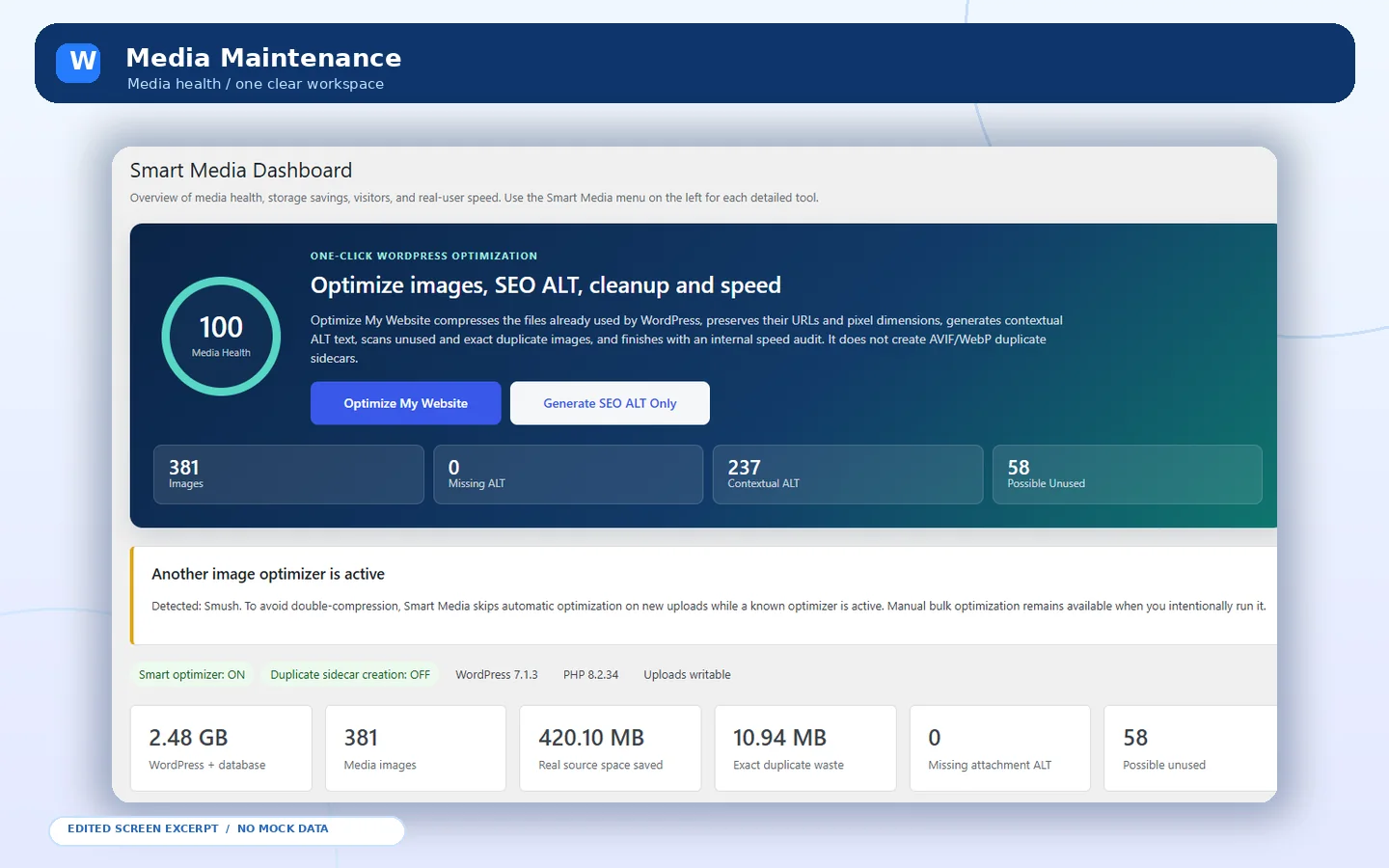 Edited interface preview for this plugin